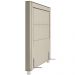 Cabeceira Cama Box Casal 140 cm P05 Atenas Facto Dunas Pérola - Lyam Decor