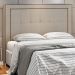 Cabeceira Cama Box Casal 140 cm P05 Atenas Linho Creme - Lyam Decor