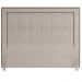 Cabeceira Cama Box Casal 140 cm P05 Atenas Linho Cru - Lyam Decor