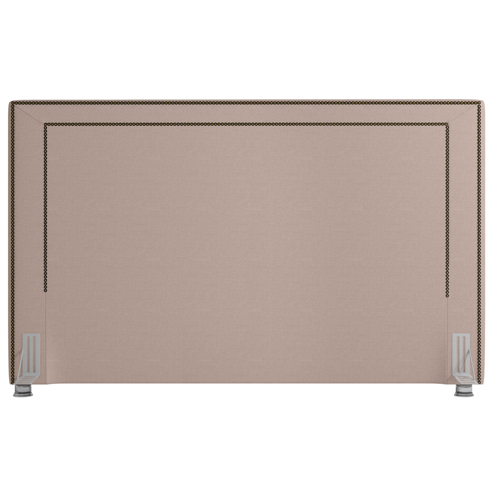 Cabeceira Cama Box Casal 140 cm P05 Berlim Linho Bege - Lyam Decor