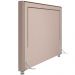 Cabeceira Cama Box Casal 140 cm P05 Berlim Linho Bege - Lyam Decor