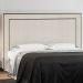 Cabeceira Cama Box Casal 140 cm P05 Berlim Linho Creme - Lyam Decor