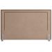 Cabeceira Cama Box Casal 140 cm P05 Berlim Veludo Bege - Lyam Decor