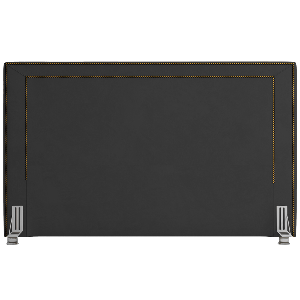Cabeceira Cama Box Casal 140 cm P05 Berlim Veludo Preto - Lyam