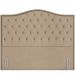 Cabeceira Cama Box Casal 140 cm P05 Grécia Veludo Bege - Lyam Decor