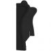 Cabeceira Cama Box Casal 140 cm P05 Lisboa Bouclê Preto - Lyam Decor