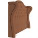 Cabeceira Cama Box Casal 140 cm P05 Lisboa Bouclê Terracota - Lyam Decor