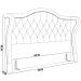 Cabeceira Cama Box Casal 140 cm P05 Lisboa Linho Creme - Lyam Decor