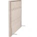 Cabeceira Cama Box Casal 140 cm P05 Londres Linho Bege Claro - Lyam Decor