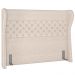 Cabeceira Cama Box Casal 140 cm P05 Madrid Linho Bege Claro - Lyam Decor