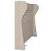 Cabeceira Cama Box Casal 140 cm P05 Madrid Linho Creme - Lyam Decor