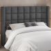 Cabeceira Cama Box Casal 140 cm P05 Paris Linho Cinza Escuro - Lyam Decor