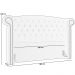 Cabeceira Cama Box Casal 140 cm P05 Sofia Facto Dunas Pérola - Lyam Decor