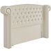 Cabeceira Cama Box Casal 140 cm P05 Sofia Facto Dunas Pérola - Lyam Decor
