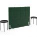 Cabeceira Cama Box Casal 140 cm Roma W01 Couríssimo Verde Musgo - Lyam