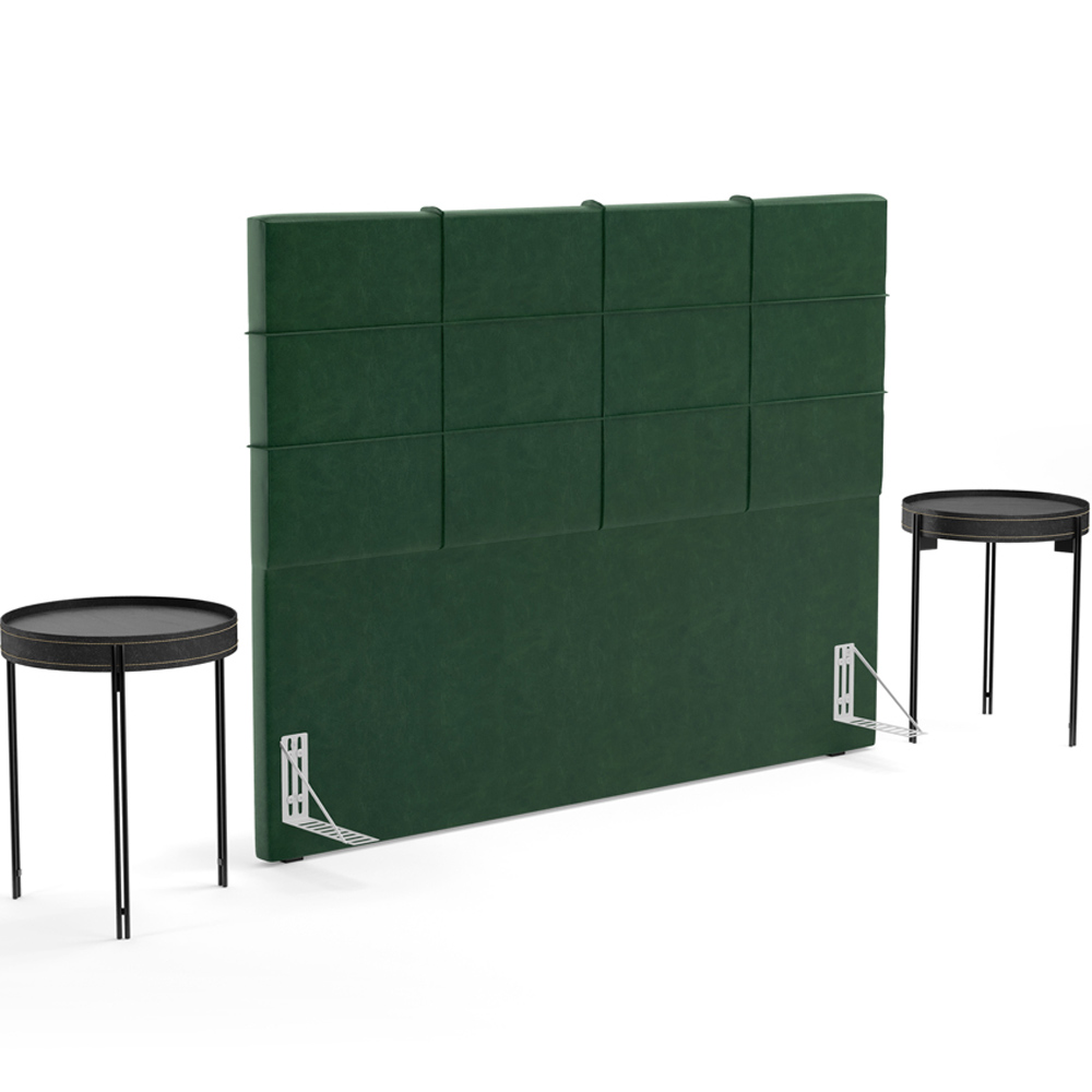 Cabeceira Cama Box Casal 140 cm Roma W01 Couríssimo Verde Musgo - Lyam