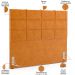 Cabeceira Cama Box Casal 140 cm Roma W01 Couríssimo Whisky - Lyam
