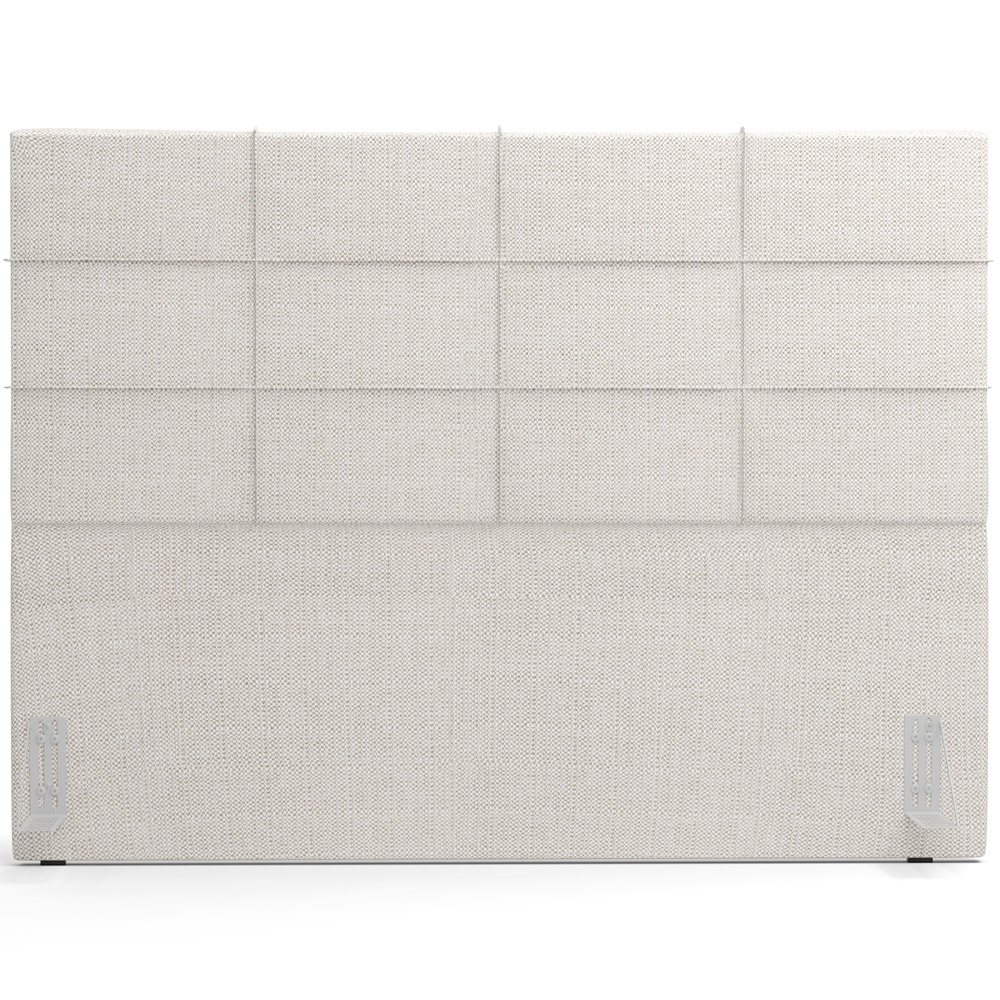 Cabeceira Cama Box Casal 140 cm Roma W01 Linho Champagne - Lyam