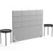 Cabeceira Cama Box Casal 140 cm Roma W01 Linho Cinza - Lyam