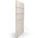 Cabeceira Cama Box Casal 140 cm Roma W01 Linho Cru - Lyam