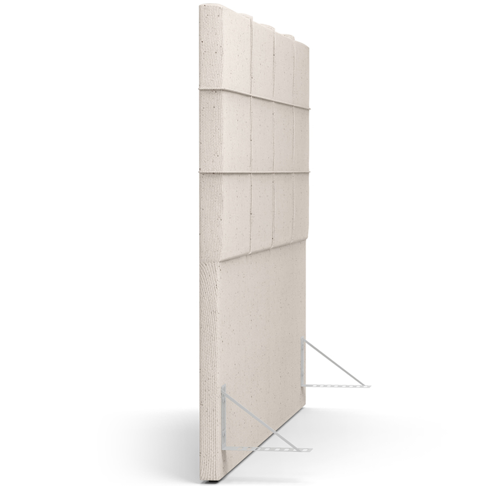 Cabeceira Cama Box Casal 140 cm Roma W01 Linho Cru - Lyam