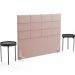 Cabeceira Cama Box Casal 140 cm Roma W01 Linho Rosê - Lyam