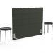 Cabeceira Cama Box Casal 140 cm Roma W01 Linho Verde Musgo - Lyam