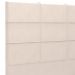 Cabeceira Cama Box Casal 140 cm Roma W01 Suede Bege - Lyam