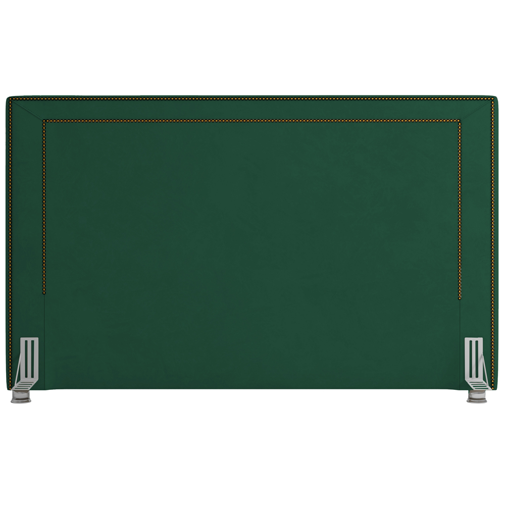 Cabeceira Cama Box Casal 160 cm P05 Berlim Veludo Verde - Lyam