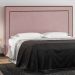 Cabeceira Cama Box Casal 195 cm P05 Berlim Veludo Rosê - Lyam