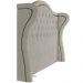 Cabeceira Cama Box Casal 195 cm P05 Lisboa Bouclê Creme - Lyam Decor