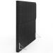 Cabeceira Cama Box Casal Com Tachas 140 Cm Vicenza L02 Linho Chumbo - Lyam Decor