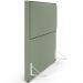 Cabeceira Cama Box Casal Com Tachas 140 cm Vicenza L02 Bouclê Oliva - Lyam Decor