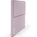 Cabeceira Cama Box Casal Com Tachas 140 cm Vicenza L02 Bouclê Rosê - Lyam Decor