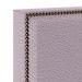 Cabeceira Cama Box Casal Com Tachas 140 cm Vicenza L02 Bouclê Rosê - Lyam Decor