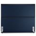 Cabeceira Cama Box Casal Com Tachas 140 cm Vicenza L02 Facto Azul Marinho - Lyam Decor