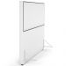 Cabeceira Cama Box Casal Com Tachas 140 cm Vicenza L02 Facto Branco - Lyam Decor