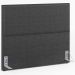 Cabeceira Cama Box Casal Com Tachas 140 cm Vicenza L02 Linho Cinza Escuro - Lyam Decor
