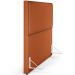 Cabeceira Cama Box Casal Com Tachas 140 cm Vicenza L02 Tecido Terracota - Lyam Decor