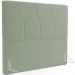 Cabeceira Cama Box Casal King 195 cm Aurora W01 Bouclê Oliva - Lyam Decor