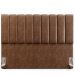 Cabeceira Cama Box Casal King 195 cm Dália W01 Courissimo Marrom - Lyam Decor
