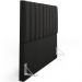 Cabeceira Cama Box Casal King 195 cm Dália W01 Poliéster Preto - Lyam