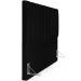 Cabeceira Cama Box Casal King 195 cm Dália W01 Suede Preto - Lyam Decor