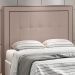 Cabeceira Cama Box Casal King 195 cm P05 Atenas Linho Bege Areia - Lyam Decor