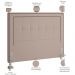 Cabeceira Cama Box Casal King 195 cm P05 Atenas Linho Bege Areia - Lyam Decor