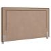 Cabeceira Cama Box Casal King 195 cm P05 Berlim Veludo Bege - Lyam Decor