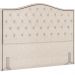 Cabeceira Cama Box Casal King 195 cm P05 Grécia Linho Bege Claro - Lyam Decor