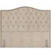 Cabeceira Cama Box Casal King 195 cm P05 Grécia Linho Creme - Lyam Decor