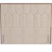 Cabeceira Cama Box Casal King 195 cm P05 Londres Linho Creme - Lyam Decor