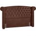 Cabeceira Cama Box Casal King 195 cm P05 Sofia Corino Marrom - Lyam Decor